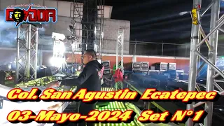 -SONIDO CONDOR COLONIA SAN AGUSTIN ECATEPEC 03-MAYO-2024 SET COMPLETO N° 1 LLENO IMPRESIONANTE