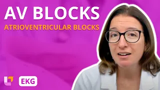 Atrioventricular Blocks (AV Blocks) - EKG Interpretation | @LevelUpRN