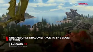 Dragons Race to the Edge SEASON 6 - All New Episodes ( February 16 ) | NETFLIX and DreamWorks