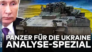 PANZER FÜR UKRAINE: Militärexperten analysieren die Ankündigungen von Deutschland, Frankreich & USA