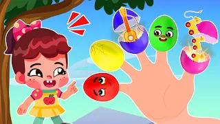 Surprise Eggs Finger Family Songs | Comy Zomy | Nursery Rhymes