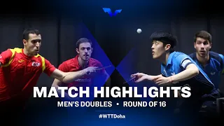 A. Robles/O. Ionescu vs Qiu Dang/P. Franziska | WTT Star Contender Doha 2021 | MD | R16 Highlights