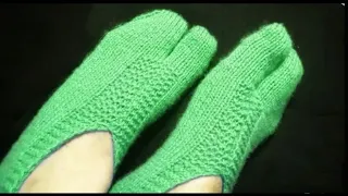 Anguthe wala Moja banaye ghar pr aasani se | Ladies Socks knitting at home step by step in hindi