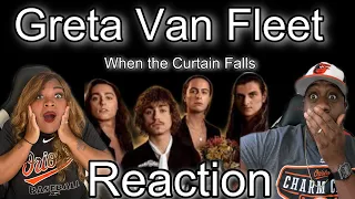 GRETA VAN FLEET - WHEN THE CURTAIN FALLS (REACTION)