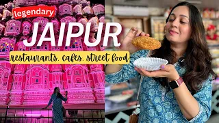 16 LEGENDARY Jaipur Restaurants, Cafes and Street Food Places *worth visiting* | Jaipur Food