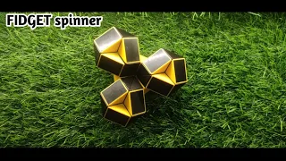 Snake cube spinner | snake cube fidget spinner | snake cube | snake cube tricks | Spinner