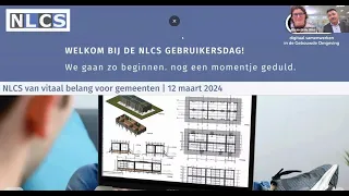 NLCS online Gebruikersdag voor Gemeenten | Plenair programma