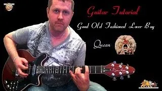 Good Old-Fashioned Lover Boy - Queen - acoustic guitar tutorial