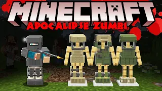 FIZ A MELHOR ARMADURA MILITAR APROVA DE ZUMBIS - APOCALIPSE ZUMBI #8