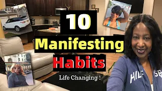 10 Manifestation Habits That Changed My Life / Law of Attraction