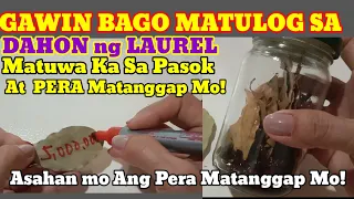 GAWIN SA DAHON NG LAUREL NAGO MATULOG! Matuwa Ka Sa Laking PERA Dulot Nito !