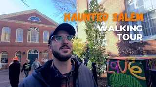 Salem, Mass. Walking Tour (Haunted, Historic Locations & Hocus Pocus!) 4k