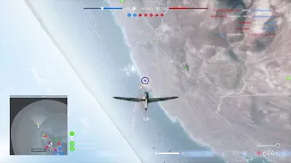 Battlefield V bf 109 G-6 Gameplay 64/0 (Hamada)