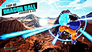 TOP 10 Mejores Juegos del DRAGON BALL Z!! para Android & iOS 2021 ✔️