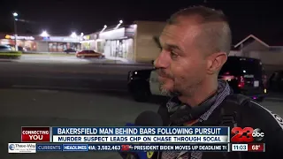 Bakersfield man leads police on a chase in SoCal