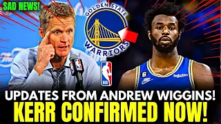 NOW ANNOUNCED! SAD NEWS DUB NATION! ANDREW WIGGINS UPDATES! WARRIORS CONFIRMED! WARRIORS NEWS TODAY