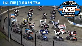 World of Outlaws NOS Energy Drink Sprint Cars Eldora Speedway, September 23, 2022 | HIGHLIGHTS