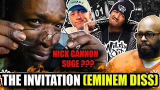 Nick Cannon - The Invitation (Eminem Diss) ft. Suge Knight (REACTION!)