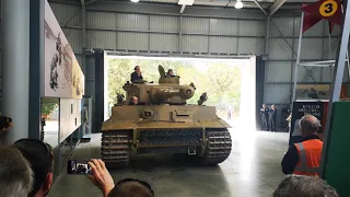 Tiger 131 engine start at the Bovington Tank Museum 2018