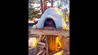 Big Pizza (Earthen) Oven - 1 Day work in 1 min !!!!