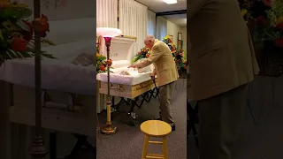 Grampa says goodbye