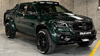 Mercedes X Class Racing Green Edition   Wild Pickup from Carlex Design|By CamcarWorld