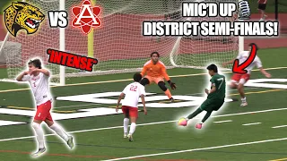 MIC'D UP HIGH SCHOOL SEMI-FINALS!! FALL CHURCHS VS ANNADALE | 4K SOCCER HIGHLIGHTS