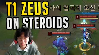 T1 Zeus | Oner | Keria Play NEW URF - Best of LoL Stream Highlights (Translated)