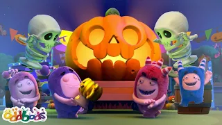 Spooky Pumpkin Heads at Halloween! | Oddbods Cartoons | Funny Cartoons For Kids