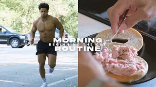 BUILDING THE PHYSIQUE | Morning Cardio Routine & High Protein Meal