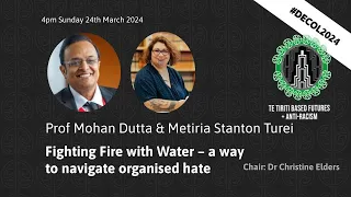 Fighting Fire with Water – a way to navigate organised hate webinar