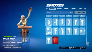 Fortnite Aphrodite Outfit Showcased With All My Emotes!