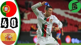 Portugal 4 - 0 Spain | Friendly Match | All Goals & Match Highlights