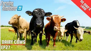 We have COWS on the farm || No Man's Land Farming Simulator 22