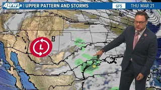 Weather: Rain Thursday and Friday, warming up for the weekend