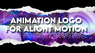 animation logo for alight motion (как анимировать лого на андроид) | #TOXIC