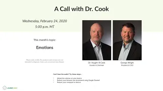 A Call with Dr. Cook [02-24-21] "Emotions"