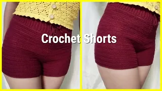 Летние шорты крючком. Crochet shorts.