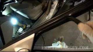 How To Replace A Window Run Channel ( 97 Honda Accord) - EricTheCarGuy