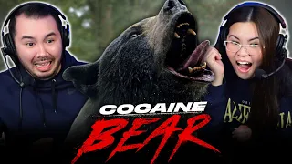 COCAINE BEAR (2023) MOVIE REACTION!! First Time Watching | Elizabeth Banks | Ray Liotta