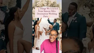 Simone Biles Cabo Wedding ✈️💍 ##shorts #celebrity #wedding #destinationwedding #simonebiles #viral
