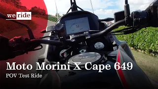 Moto Morini X-Cape 649 | POV Test Ride