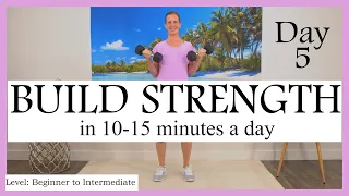 Strengthening Exercises for Seniors and Beginners / Manageable Workout / Day 5