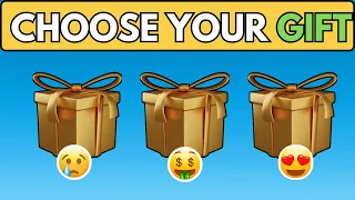 Choose Your Gift!🎁 | 3 giftbox Challanges | How lucky are you? #giftbox #luckyperson #quiz