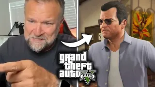 Michael Actor Ned Luke re-enacts voice lines from GTA 5