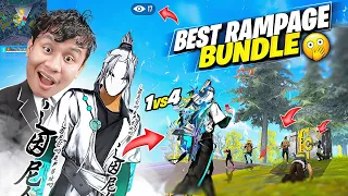 New Anime Fan Best Bundle First Solo Vs Squad Gameplay 😱 Tonde Gamer - Free Fire Max