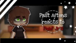 Past Afton Family reacts to Fnaf Jr's // Gacha Club // enjoy :D