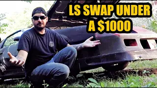 LS SWAP UNDER A $1000, Third Gen Camaro LS Engine Swap