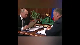 Конфуз от путина - "передал привет" погибшим 🤣😂