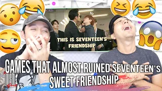 games that almost ruined seventeen's sweet friendship | REACTION